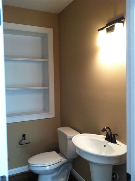 Bathroom wall cabinets mirror door. Half Bath | Custom homes, Bathroom medicine cabinet, Half bath