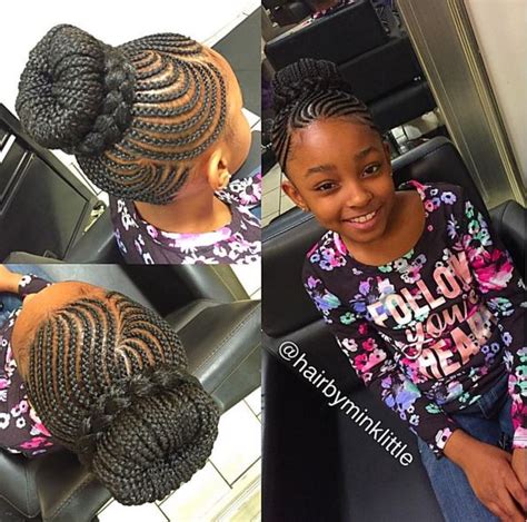 You can have hair straight and simple whenever you want to, but then add a few accent curls with a large barrel curling iron when you're feeling fancy. Checkout this lovely kids braids hairstyles you gonna love ...