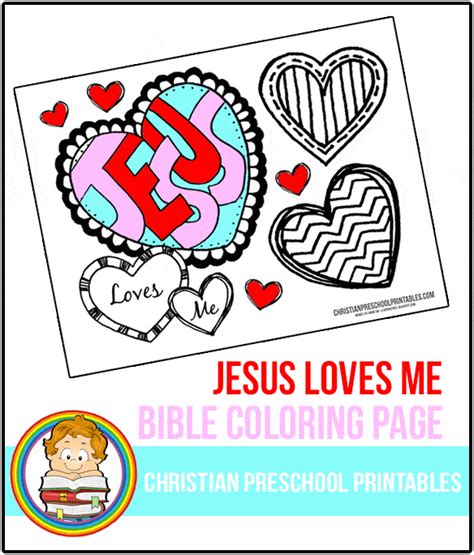 Use this with one our valentine's day lesson plans we offer. Bible Valentine Coloring Page