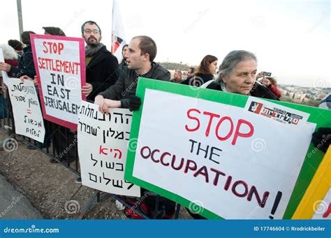East Jerusalem Protest Editorial Stock Image Image Of Building 17746604