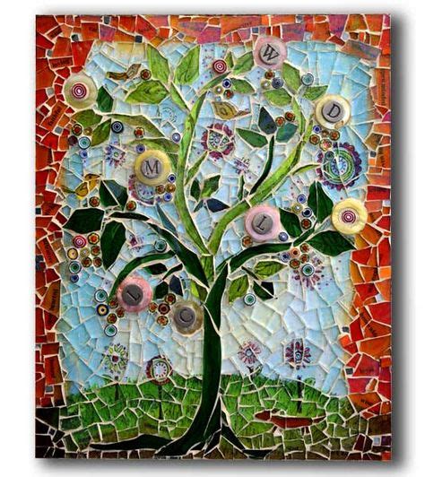 Mosaic Monday Tree Of Life Tree Mosaic Tree Of Life Art Mosaic Art