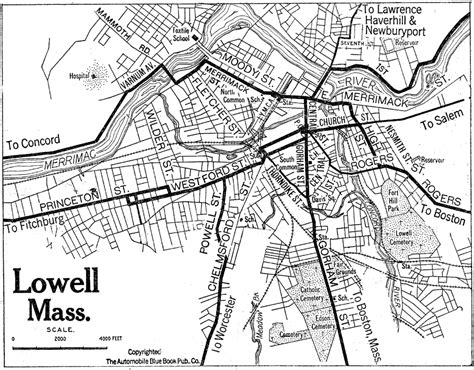 35 U Mass Lowell Map Maps Database Source