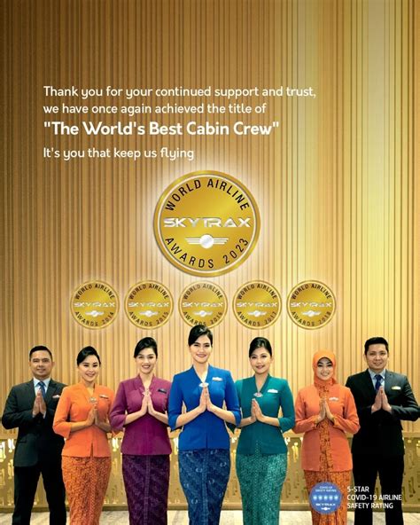 Garuda Indonesia Kembali Raih Predikat Sebagai The Worlds Best