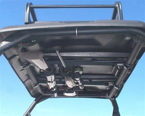 Quick Draw Overhead Gun Rack For Utvs With 9 To 9 34 Rollbar Depth