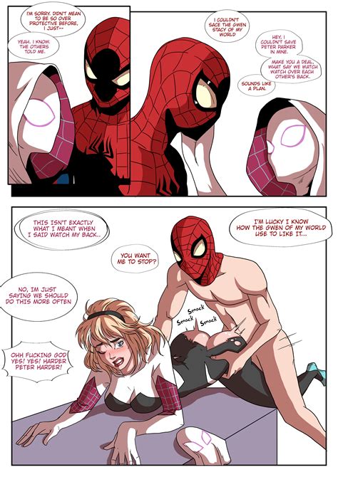 Rule 34 Blonde Hair Consensual Costume From Behind Gwen Stacy Male