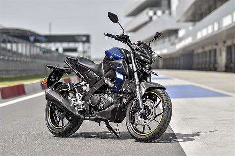 It is available in 2 variants and 3 colours with top variant price. 2019 Yamaha MT-15 review, test ride - Autocar India