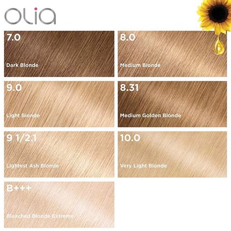 Olia Permanent Hair Color 100 Very Light Blonde Garnier