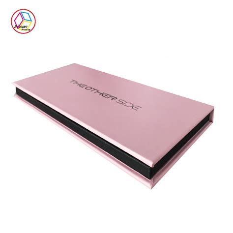 Foldable Empty Chocolate Gift Boxes Flat Pack Chocolate Boxes Pink Color