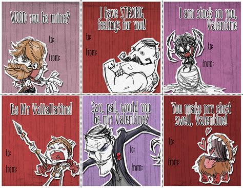 I Heard You Like Valentine S Day Cards [don T Starve Together] General Discussion Klei