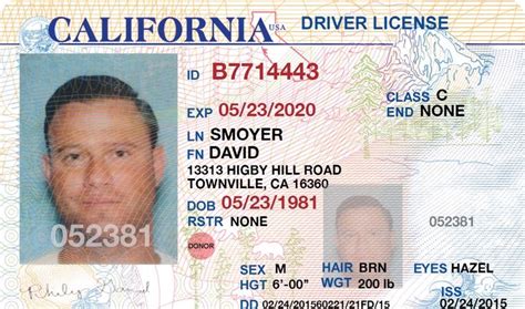 Pin On California Driving License Psd
