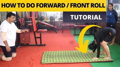 How To Do Front Roll How To Do Forward Roll Tutorial Gymnastics