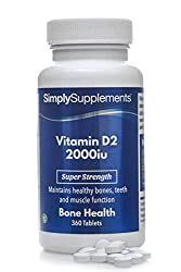 It's also gone through clinical trials as well to ensure they are. SimplySupplements Vitamin D2 2000 IU in 2020 | Vitamins ...