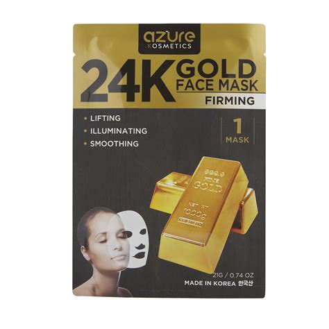 Azure 24k Gold Sheet Mask Face Care Sally Beauty