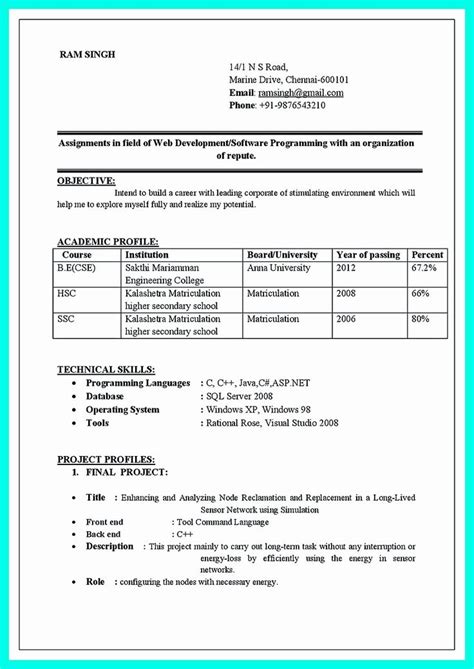 Build your professional fresher resume by our experts. 25 Entry Level Programmer Resume in 2020 | Resume format ...