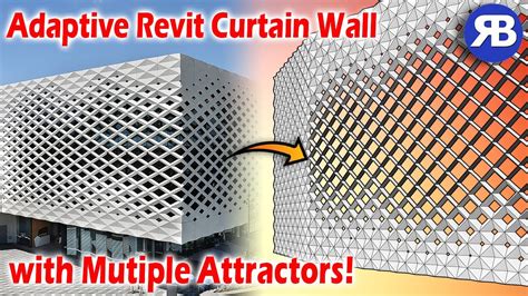 Revit Snippet Create Adaptive Curtain Wall With Multiple Attractors