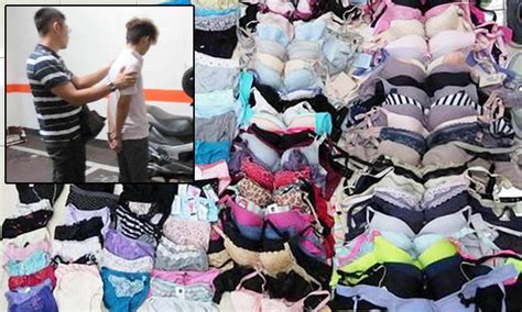 Perv Who Stole And Collected A Museum Of Stolen Uni Girls Underwear