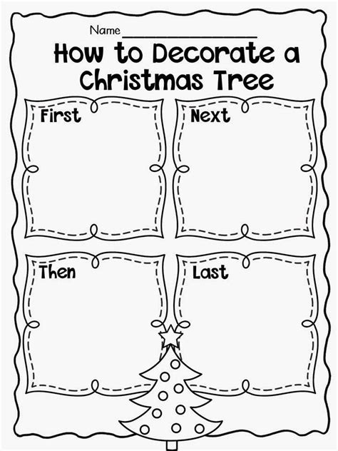 Kindergarten phonics activities for reading: December Writing Freebies (Primary Chalkboard) | Christmas ...