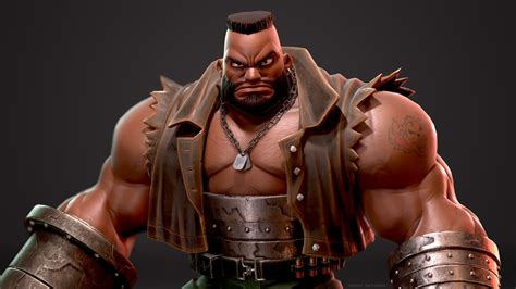 Hunter Mortenson Ff7 Barret Fan Art