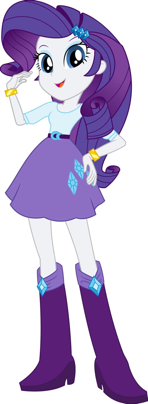 Equestria Girls Rarity Vector By Icantunloveyou Poni