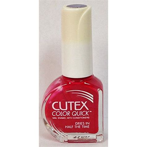 cutex color quick nail enamel slick red quick nail nails cutex