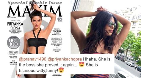 Twitter Applauds Priyanka Chopra For Silencing Trolls On Armpit