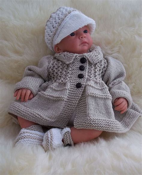 Create one of these free knit cardigans for a new baby in your life, a beautiful handmade gift to keep baby warm. Baby Knitting Pattern Boys or Reborn Dolls TO KNIT Tommy ...