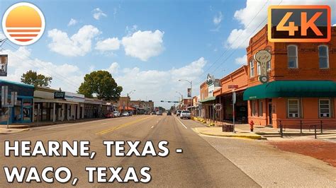 🇺🇸 4k60 Hearne Texas To Waco Texas 🚘 Drive With Me Youtube