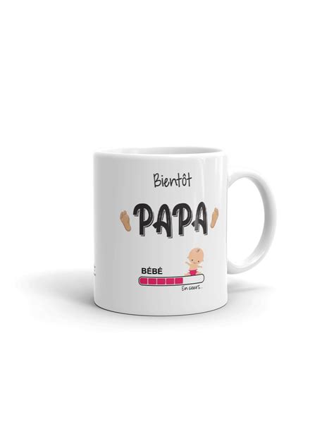 Tasse Mug Futur Papa Idée Cadeau Naissance Père Original Bébé Boite à