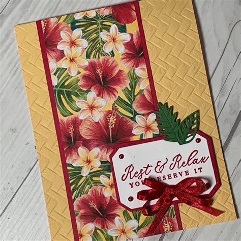 More Card Ideas Using Stampin Up Tropical Oasis Suite Stamped