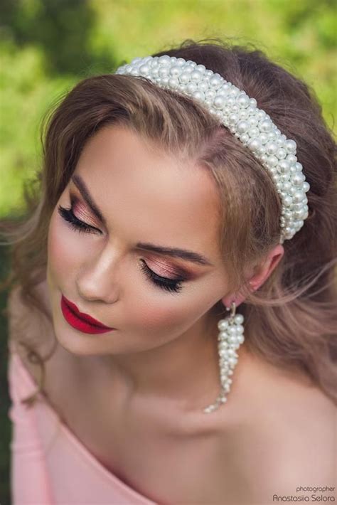 Pearl Headband For Wedding Wide Jeweled Headband White Tiara Etsy Uk