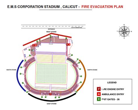 Ems stadium is located in kozhikode. Match Zone - Gokulam Kerala FC