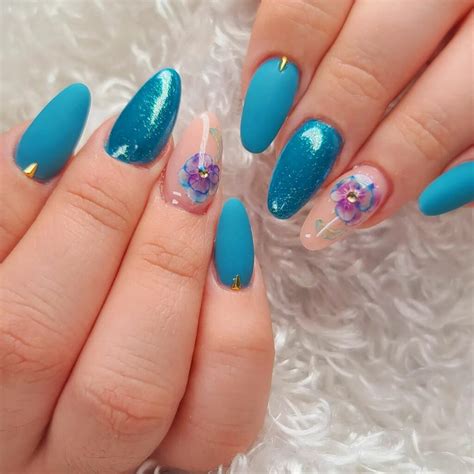 Turn Heads With These 25 Vibrant Aqua Blue Nails Nail Designs Daily