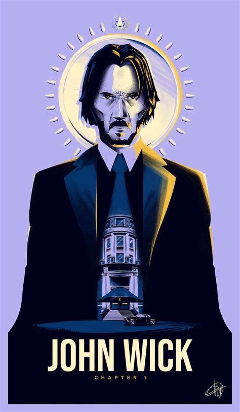 JOHN WICK 1 Post Art | Poster By Quentin Marroule