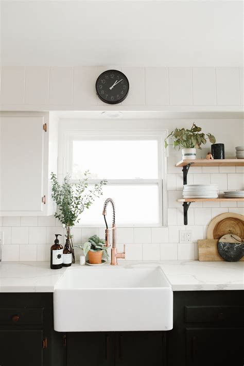 White kitchen cabinets can do a lot for your space. How to Keep a White Kitchen Sink Really and Truly Clean ...