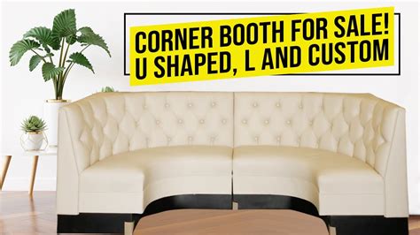 Corner Booth For Sale U Shaped L And Custom Shaped Restaurant Booths