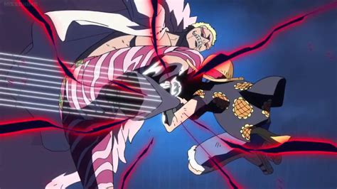 One Piece Epic Moment Hd Doflamingo Vs Luffy