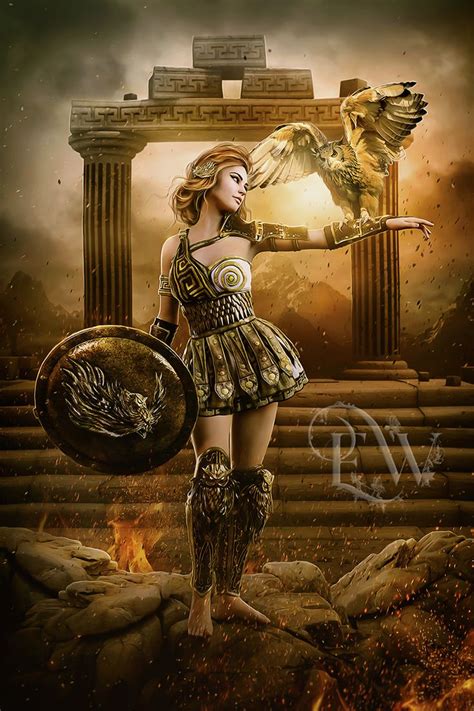 Stream tracks and playlists from god's warrior on your desktop or mobile device. Athena Greek Goddess Warrior art print | Greek mythology ...