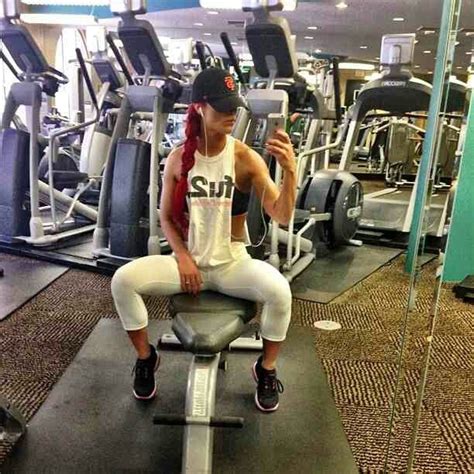 Eva Makes Working Out Look Cool Fitness Fashion Eva Marie Girls Be Like