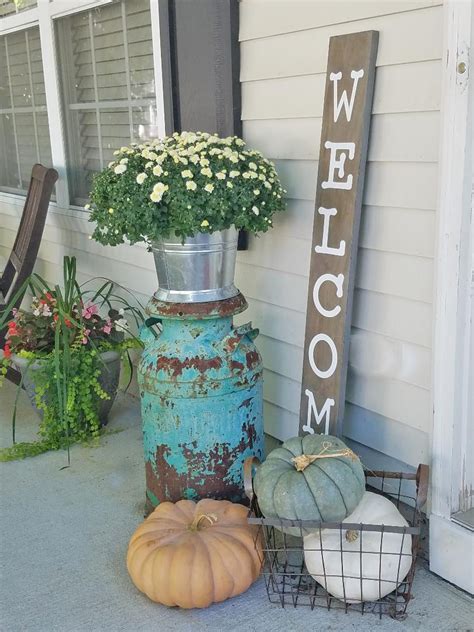 Front Porch Ideas For Fall Make The Most Of A Small Front Porch By