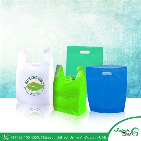 Plastic bags manufacturer in uae | Biodegradable plastic bags, Plastic shopping bags, Plastic bag