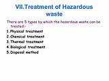 Photos of Hazardous Waste Treatment
