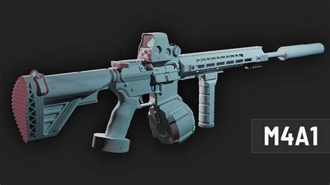 Artstation Customized M4a1 Tactical Perfection
