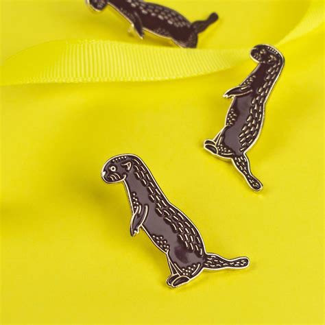 Otter Pin By Darwin Designs