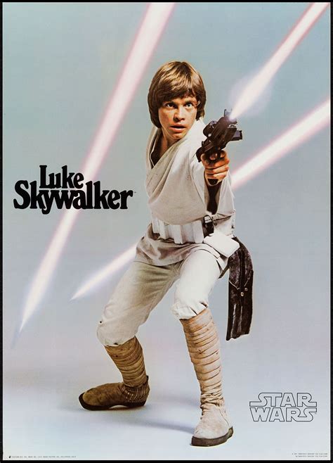 Luke Skywalker Poster Star Wars The Holy Trilogy Pinterest