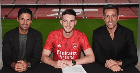Declan Rice Vows To Spend His Best Years At Arsenal As Huge £105m Transfer From West Ham Confirmed