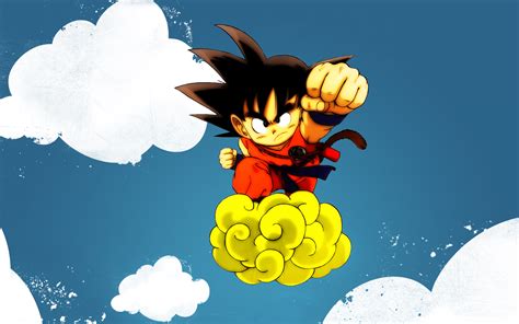 Goku On Nimbus Wallpaper It Served Goku And His Sons Well Throughout
