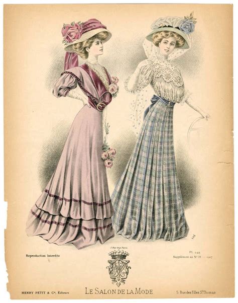 1902 1909 Plate 056 Costume Institute Fashion Plates Digital