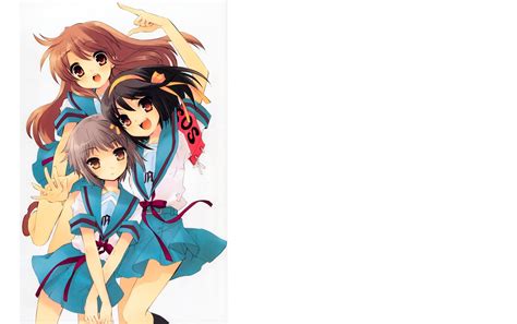 Anime The Melancholy Of Haruhi Suzumiya 4k Ultra Hd Wallpaper By Ito Noizi