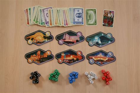 Las Vegas The Board Game Dice Game Contents Board Games Projects For