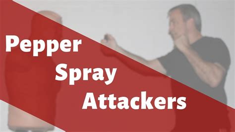 Pepper Spray How To Use It Youtube